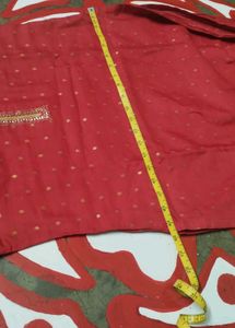 Biba Red Kurta/Kurti