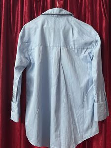 Blue Oversized Shirt