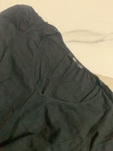 Black Puff Sleeve Dress