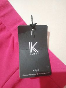 Hot Pink High Waist Trousers