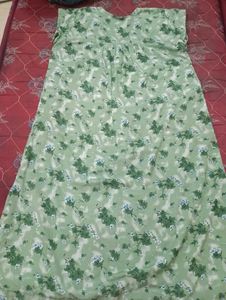 Floral Print Night Gown