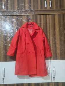 Red Coat - Stylish &amp; Warm
