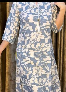 Rayon Floral Kurti
