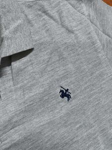 Cantabil Men Grey Cotton Casual Polo Tshirt