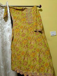 New Floral Print Anarkali In Trend Never Use