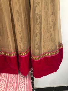 Golden Anarkali