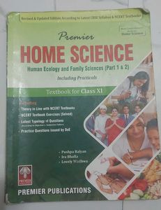 Premier Home Science Class 11th Book