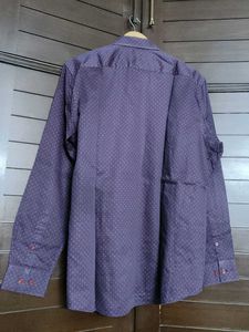 Louis Philippe Men Slimfit Stylish Patterned Shirt