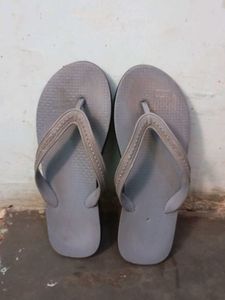 Gray Flip-Flops Relaxo for slippers