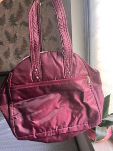 Maroon Handbag
