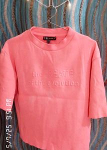 Peach T-shirt