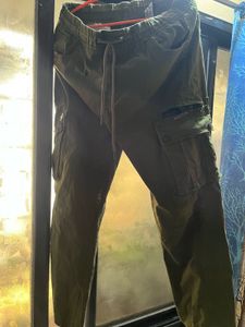 Olive Green Cargo Pants
