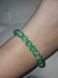 Green Beaded Bracelet