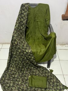 Anarkali Style Long Kurti Dupatta Set XXL