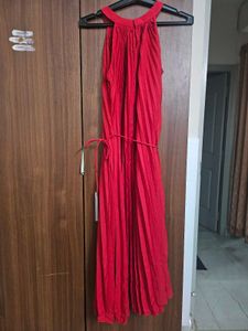 New Fit Aand Flare Knee Length Dress