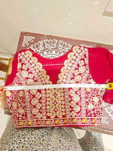 Embroidered Red Blouse