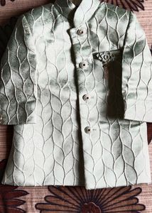 1 Yr Old Boy Sherwani With Pant Set