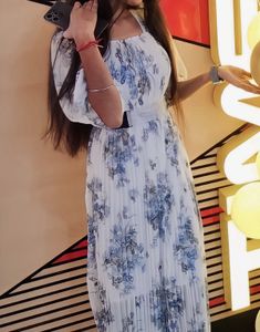 Floral Print Maxi Dress