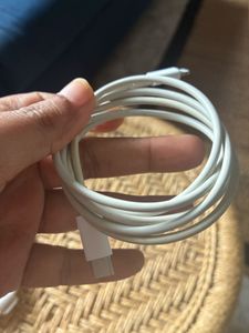 Apple Charging Cables -Lightning to USB-C cable.