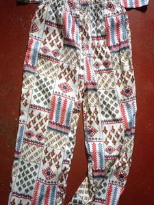 Patterned Two-Piece Set