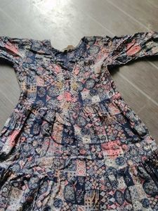 Patterned Casual Day Dress