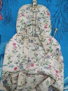 Floral Print Backpack