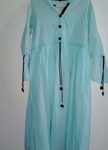 Aqua Boho Dress