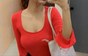 Forever21 Red Bodysuit