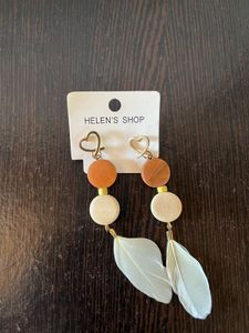 Boho Feather Earrings