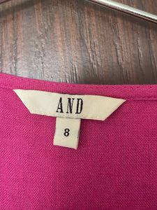 Beautiful Side Note Pink Top