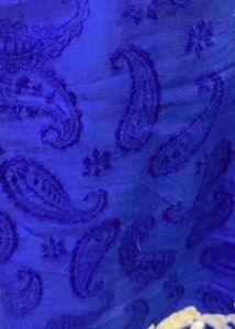 Blue Pakistani Suit With Shalwar And Dupatta