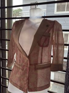 Paisley Print Blazer