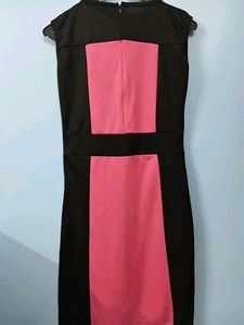 Chic Color Block Dress