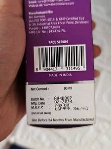 Derma Co Snail Peptide Serum