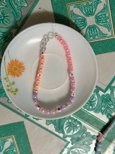 Colorful Beaded Phone Charm
