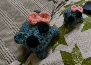 Sad Hamster Crochet