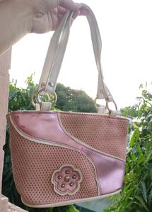 White Pink Bag