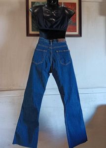 Stylish Flare Leg Denim Jeans