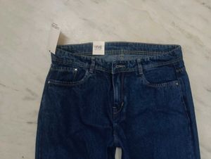 Dark Blue Denim Jeans