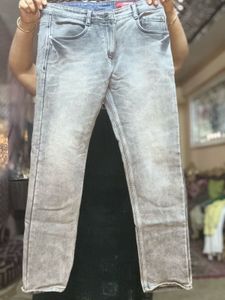 Being Human Stylish Grey Denim Jeans