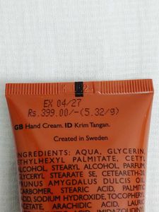 Oriflame Amber ELIXIR Perfumed Hand Cream