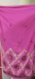 heavy work saree