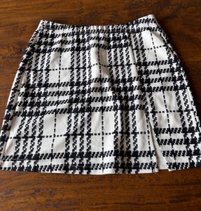 Chic Plaid Mini Skirt