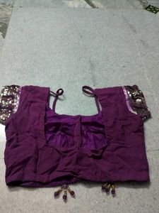 Dual Colour Sequence Work Saree