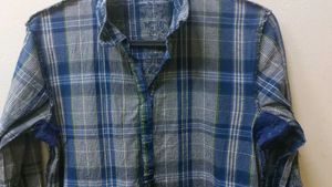 Biba Women&#39;s Blue Plaid Kurta