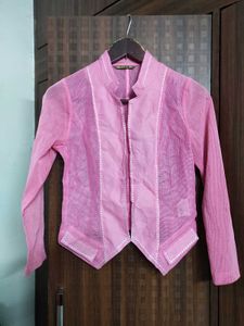 Pink Mesh Jacket