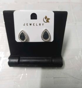Teardrop Stud Earrings