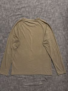Stylish Olive Green Long Sleeve Tee
