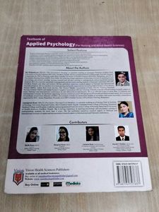 Applied Psychology Textbook - Nursing &amp; Health