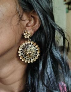 Ethnic Golden Earings💌🎀
